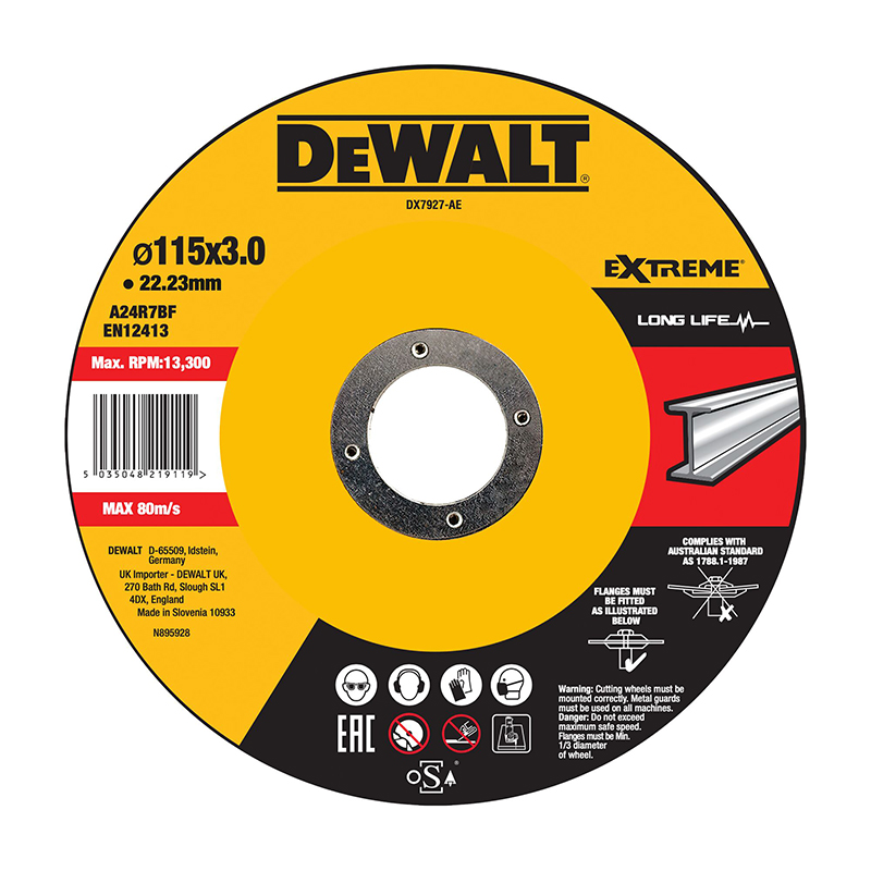 DEWALT - Disco Corte Plano D115X2.5Mm