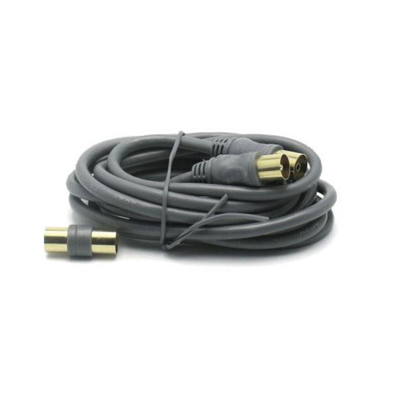 ASTRELL - Cabo Coaxial Tv M/F + Adaptador 1.8M