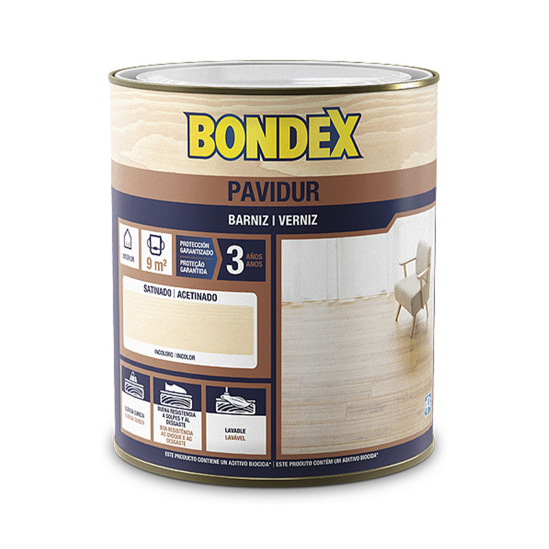 BONDEX - Verniz Pavidur Mate Incolor 4000Ml