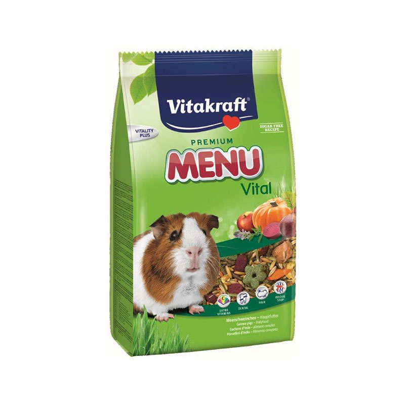 VITAKRAFT - Menu Aroma Cobaias 3Kg