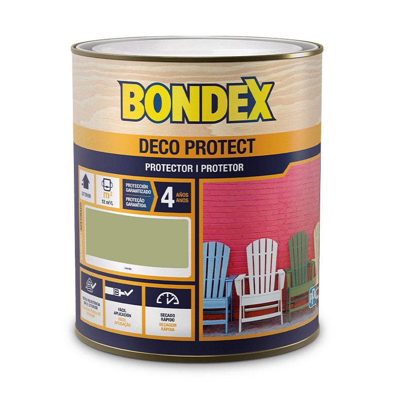 BONDEX - Velatura Deco Protect Verde 1000Ml