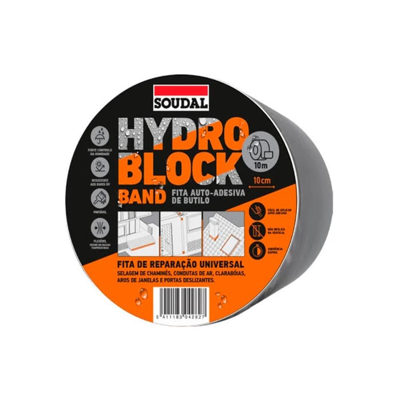 SOUDAL - Rolo Banda Impermeabilizante 10CM 10M