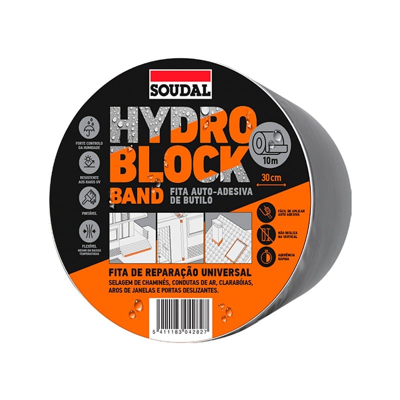 SOUDAL - Rolo Banda Impermeabilizante 30CM 10M