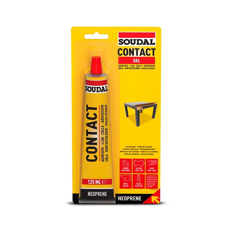 SOUDAL - Cola Gel Amarelo 125Ml