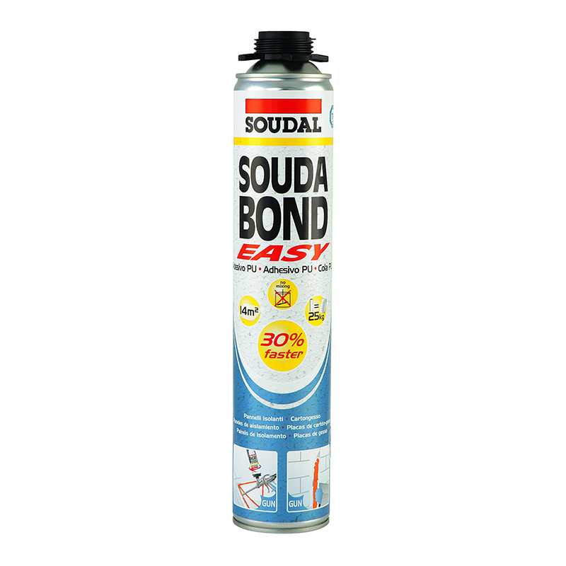 SOUDAL - Espuma Painéis Isolamento Laranja 750Ml