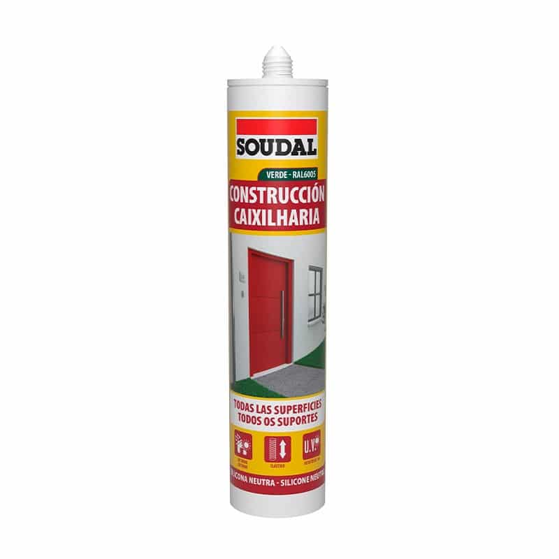 SOUDAL - Silicone Construção Neutro Verde 290 Ml