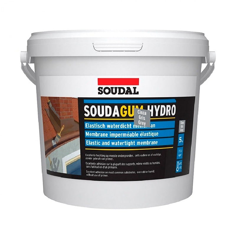 SOUDAL - Hydroblock Wet Cinzento 5 kg