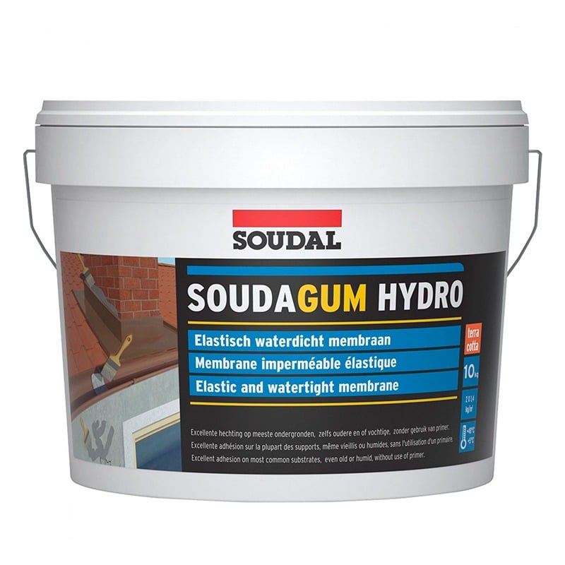 SOUDAL - Hydroblock Wet Terracota Balde 10 kg