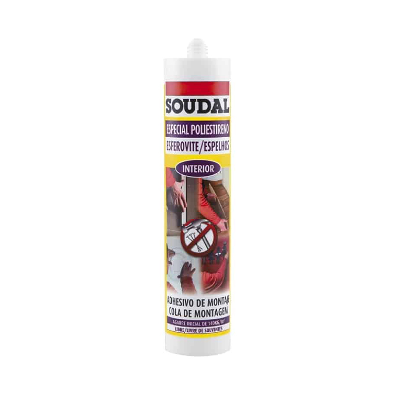 SOUDAL - Silicone Sanitário Acético Transparente 290Ml