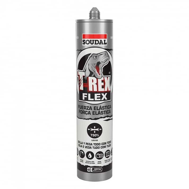 SOUDAL - Cola e Veda T-Rex Flex Branco 290Ml