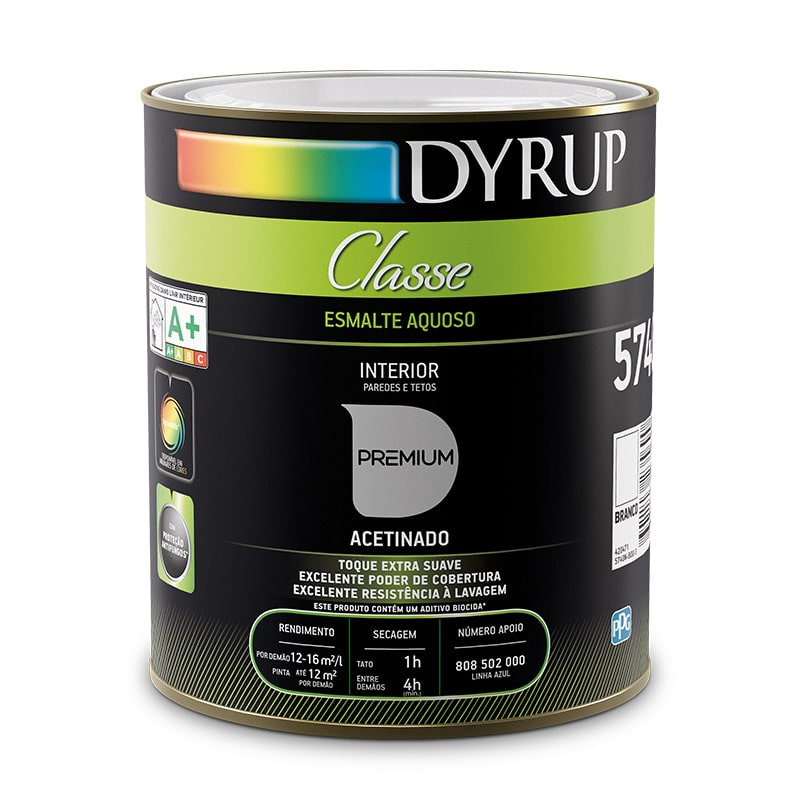 DYRUP - Esmalte Classe Branco 750Ml