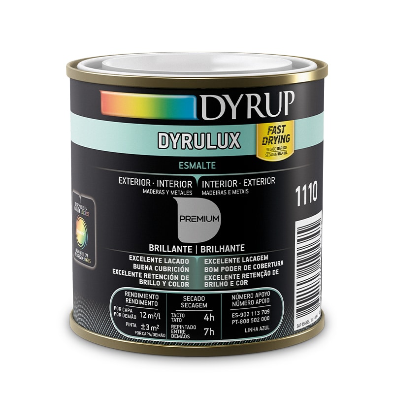 DYRUP - Esmalte Dyrulux Cinzento Perola 250Ml