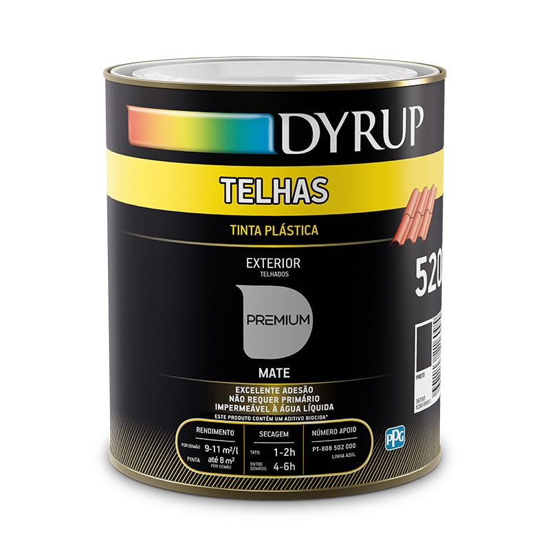 DYRUP - Tinta Telhas Telha Clara 750Ml