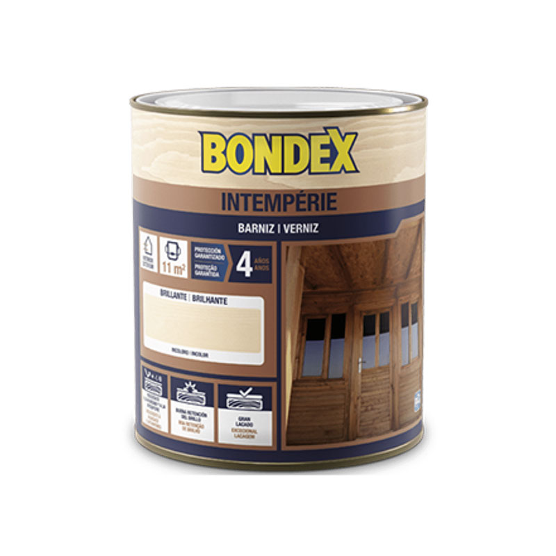 BONDEX - Verniz Extreme Brilhante Carvalho Medio 750Ml