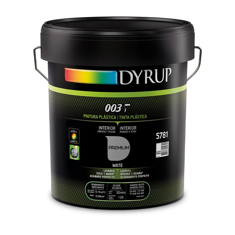 DYRUP - Tinta 003 Interior/Exterior Base 10 14100Ml