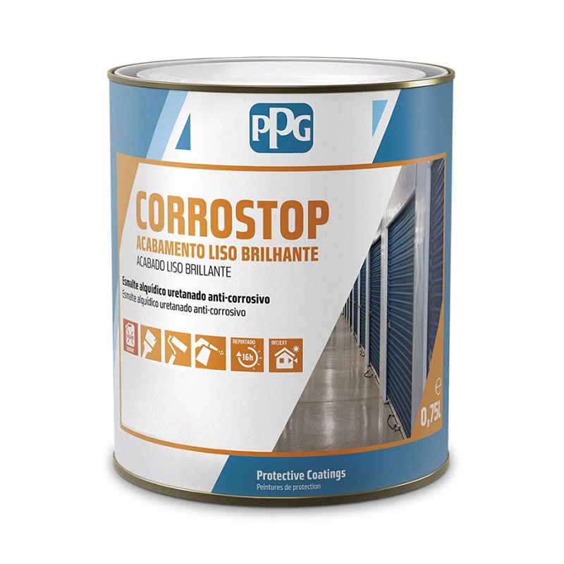 PPG - Esmalte Corrostop Liso Vermelho 750Ml