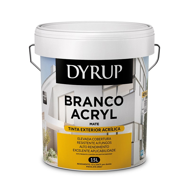 DYRUP - Tinta Branco  Exterior  15000Ml