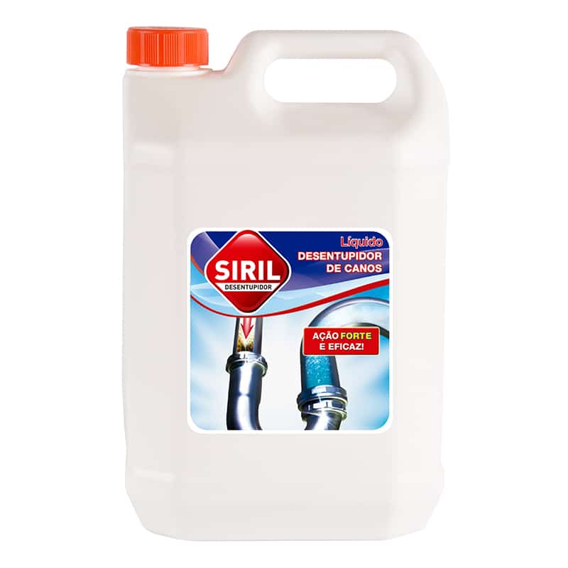 SIRIL - Desentupidor de Canos Forte 5L