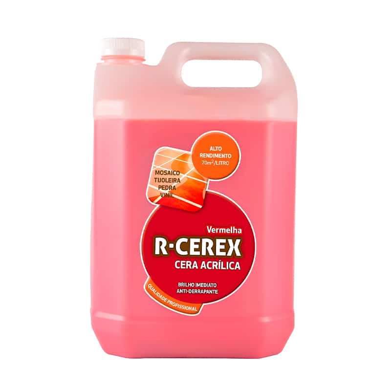 R-CEREX - Cera Acrílica Mosaico Vermelha 5L