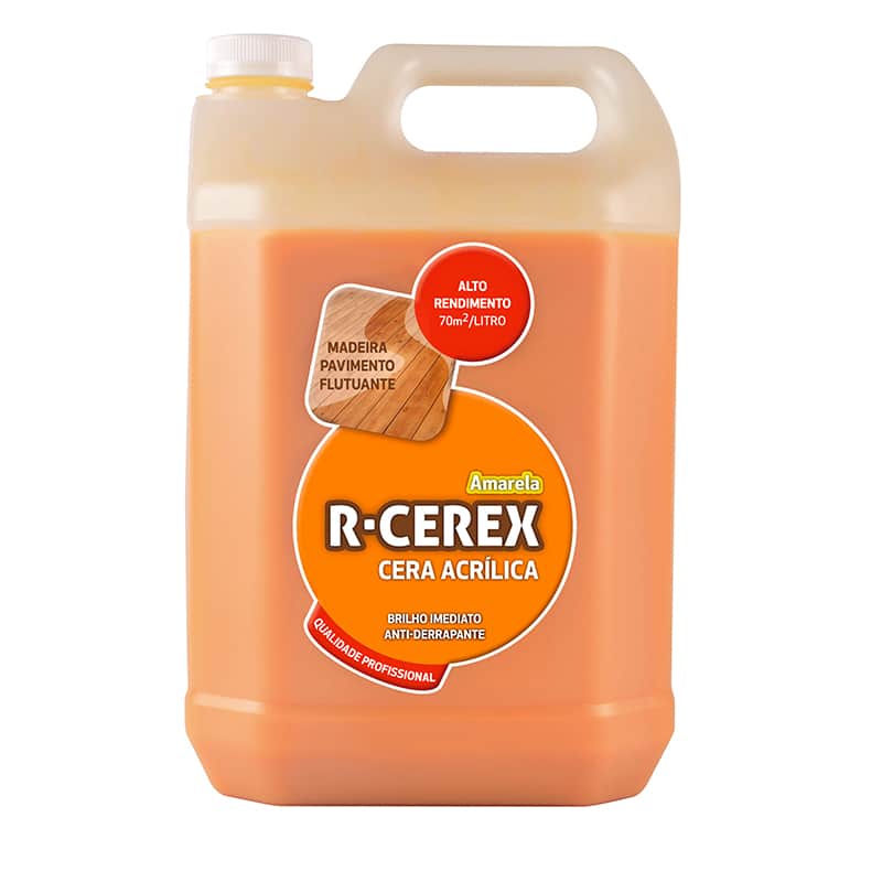 R-CEREX - Cera Acrílica Madeira Amarelo 5L