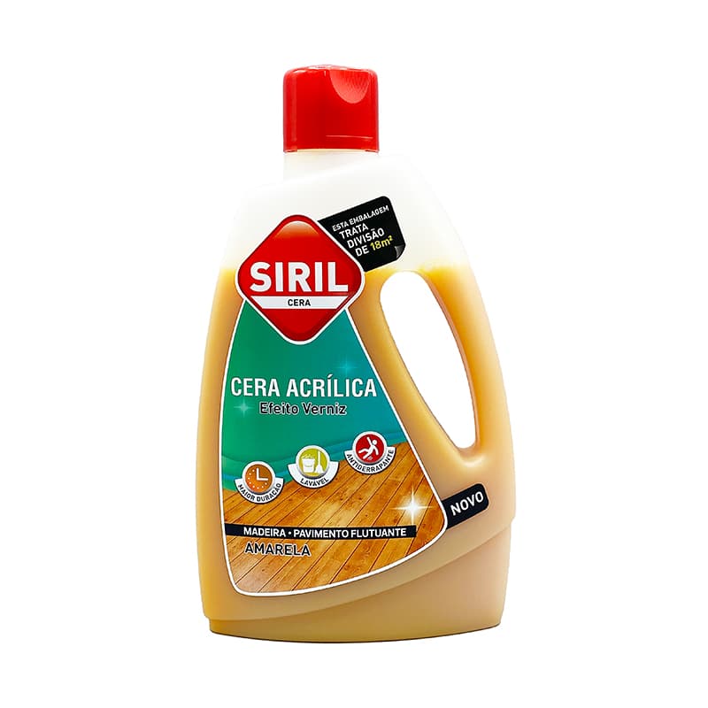 SIRIL - Cera Acrílica Amarelo 500Ml