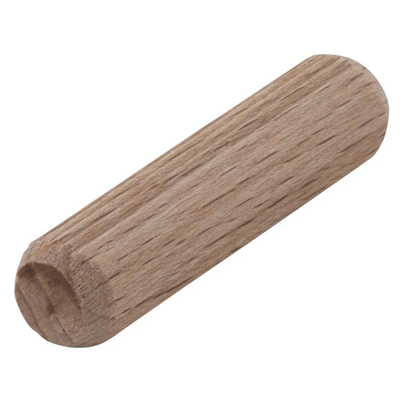 WOLFCRAFT - Buchas Estriadas Madeira 10mm 120UN