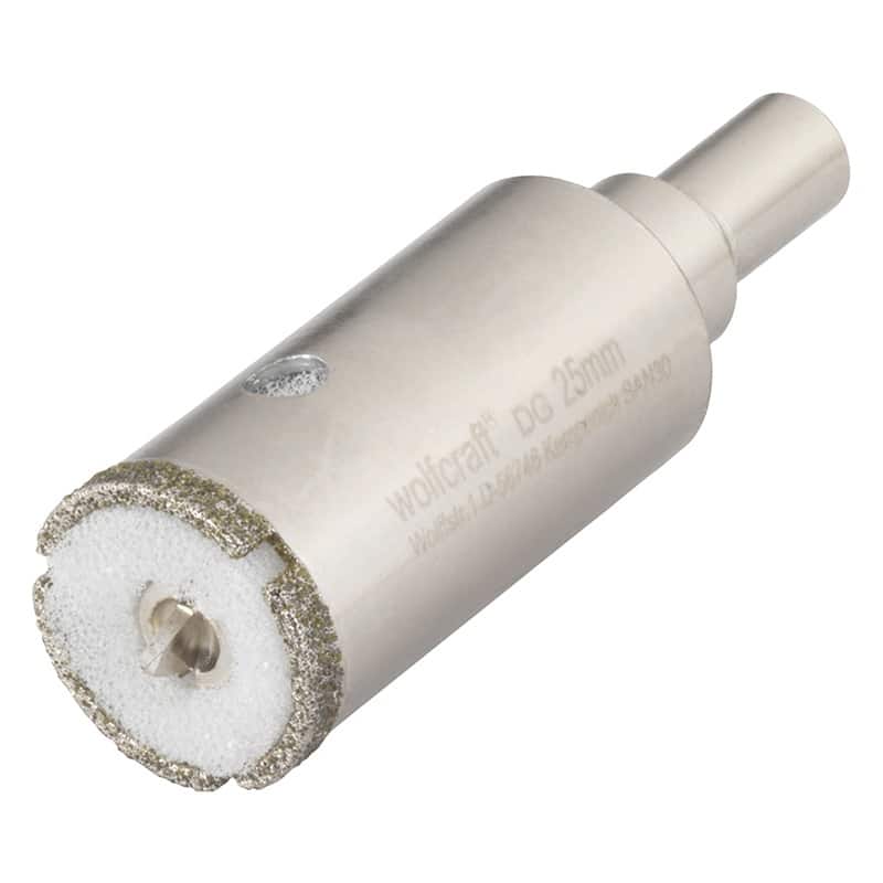 WOLFCRAFT - Coroa Perfuração com Broca de Centragem 25mm