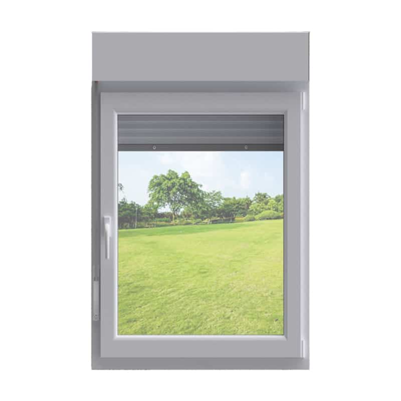 CANDO - JANELA PVC COM ESTORE ESQUERDA