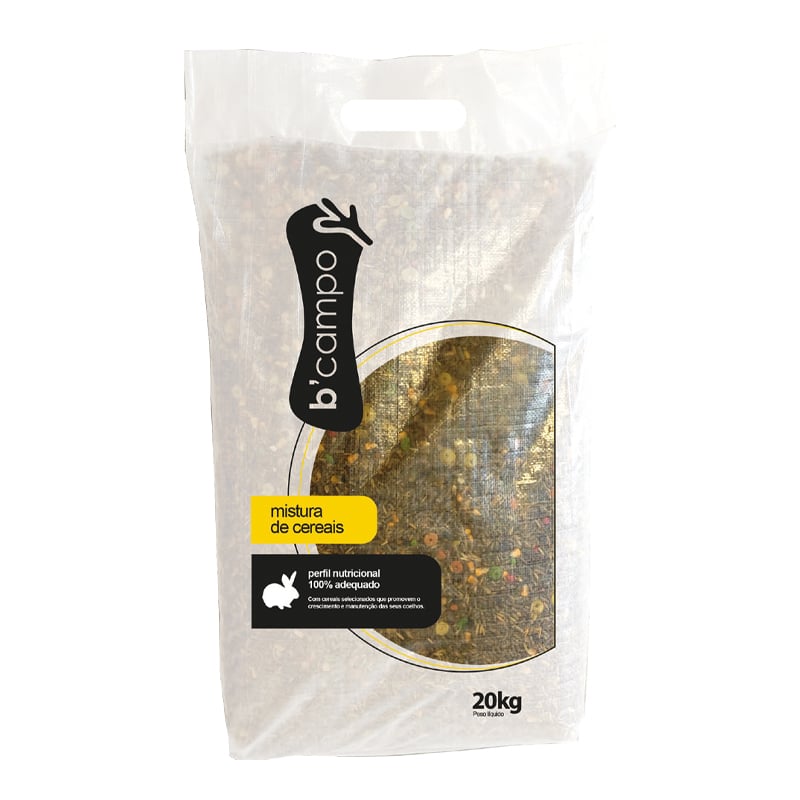 B'CAMPO - Mistura Cereais R05 Coelhos 20Kg