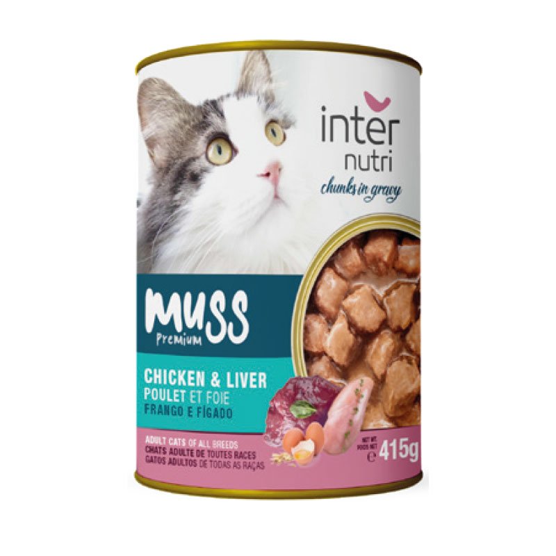 INTERNUTRI - ALIMENTO HÚMIDO PARA GATO FRANGO E FIGADO