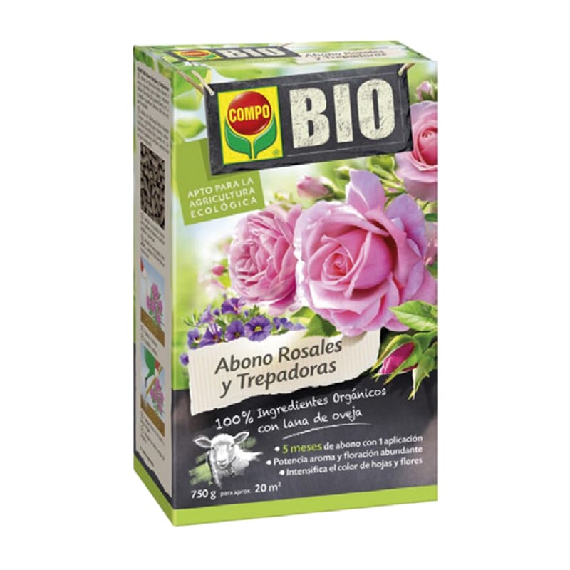 COMPO - ADUBO ROSEIRA/TREPAD.750GR BIO