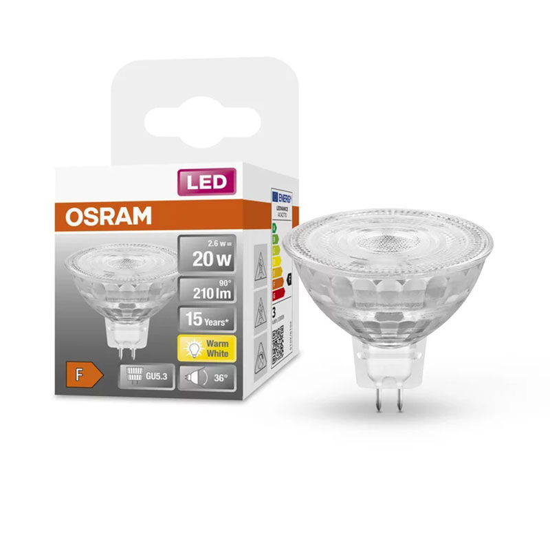 OSRAM - Lâmpada LED SPOT 2.9W 827 GU5.3 230L