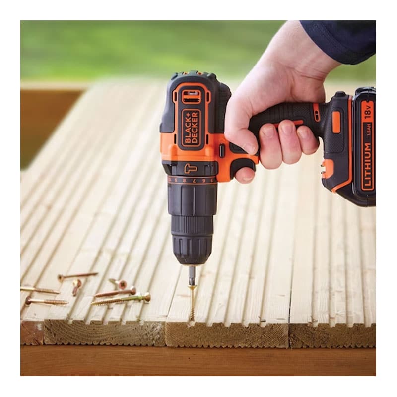 BLACK DECKER - Berbequim 18V 1.5Ah