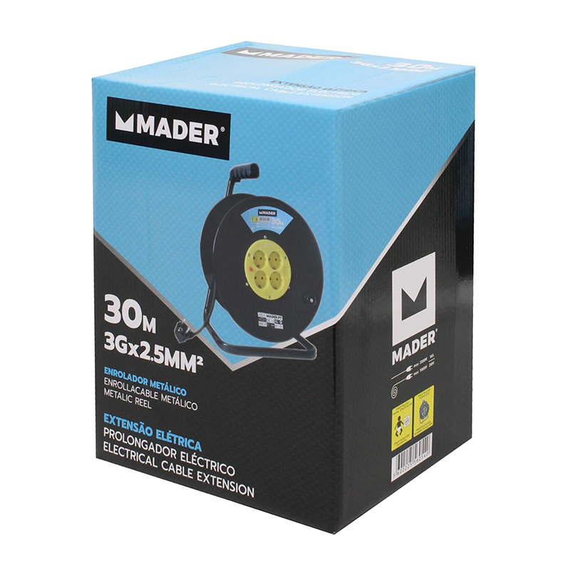 MADER - Enrolador 4T H05Vv-F 3G2.5 30M