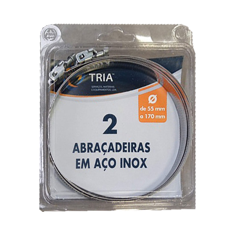 DMO - Braçadeira Aço Inox  55-170 2UN