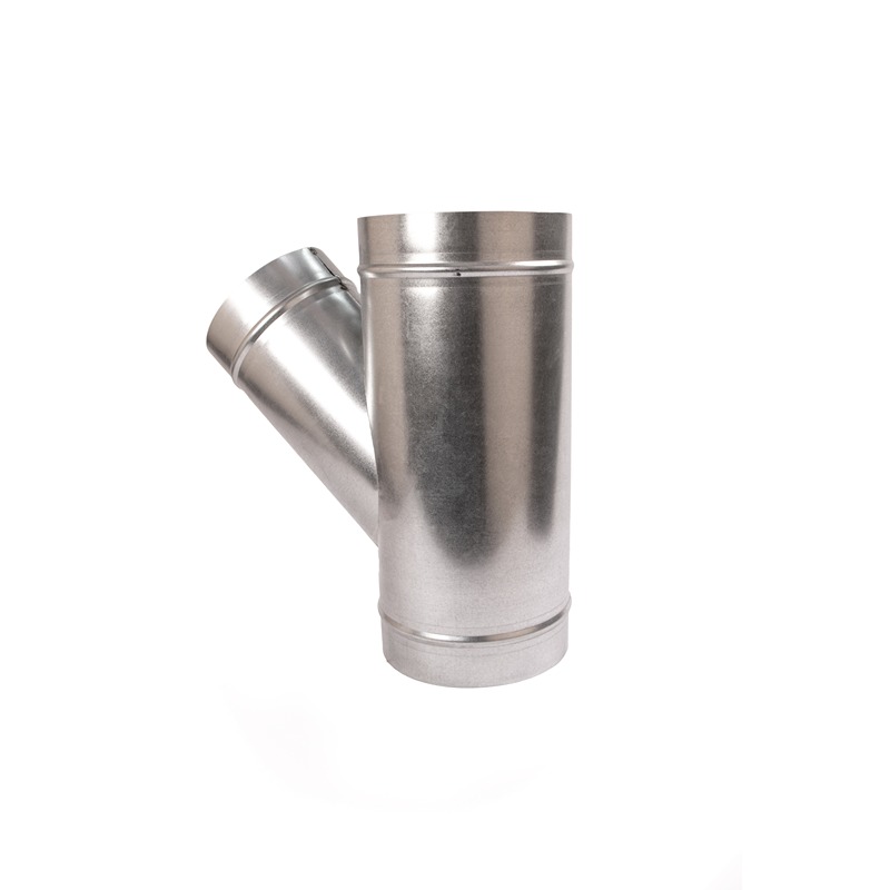 DMO - Ligação Tê Obliquo Galvanizado 45º 3xD125