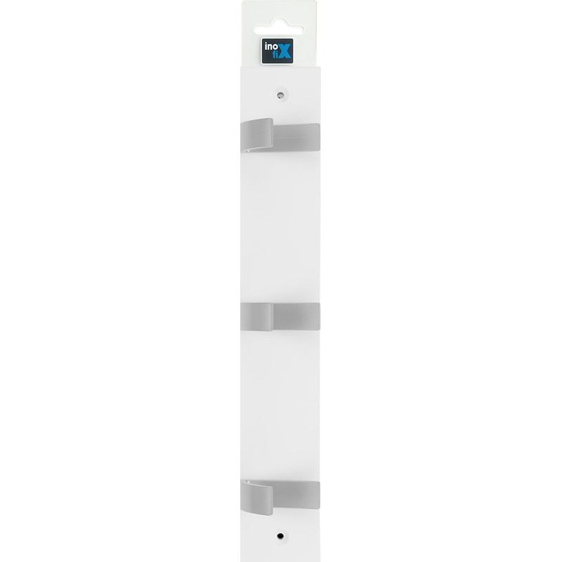 Inofix - Cabide Faia 3 Ganchos Branco 1UN
