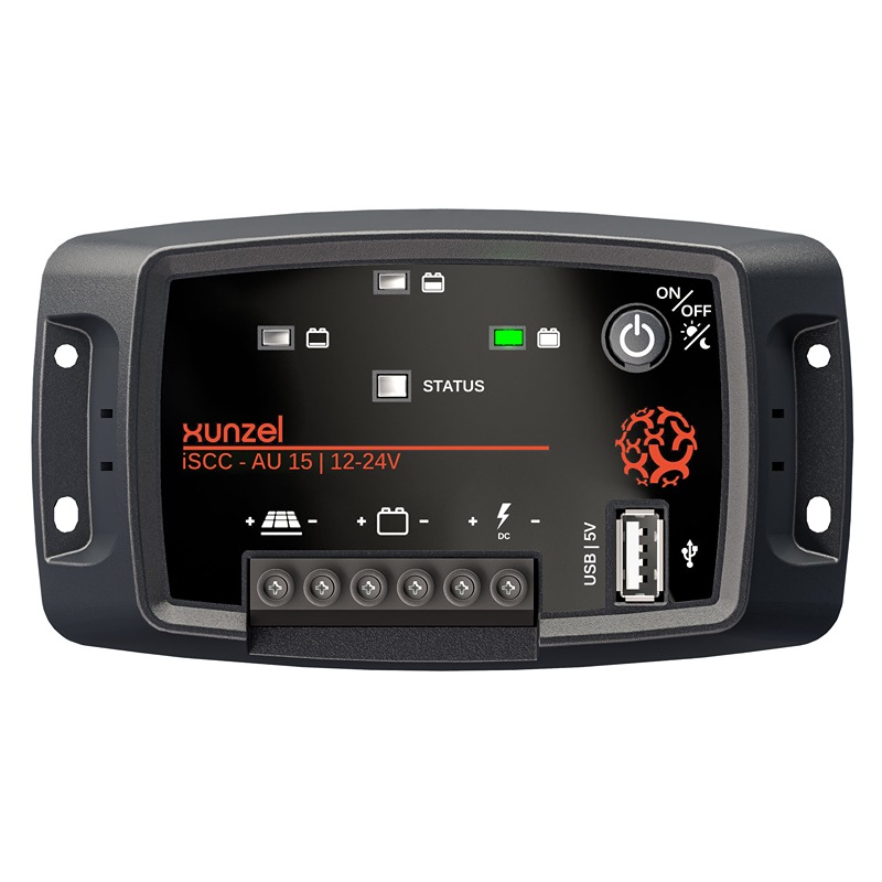 XUNZEL - Controlador Solar ISCC AU 15A 12/24V