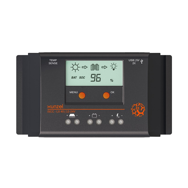 XUNZEL - Controlador Solar ISCC LX 40A 12/24V