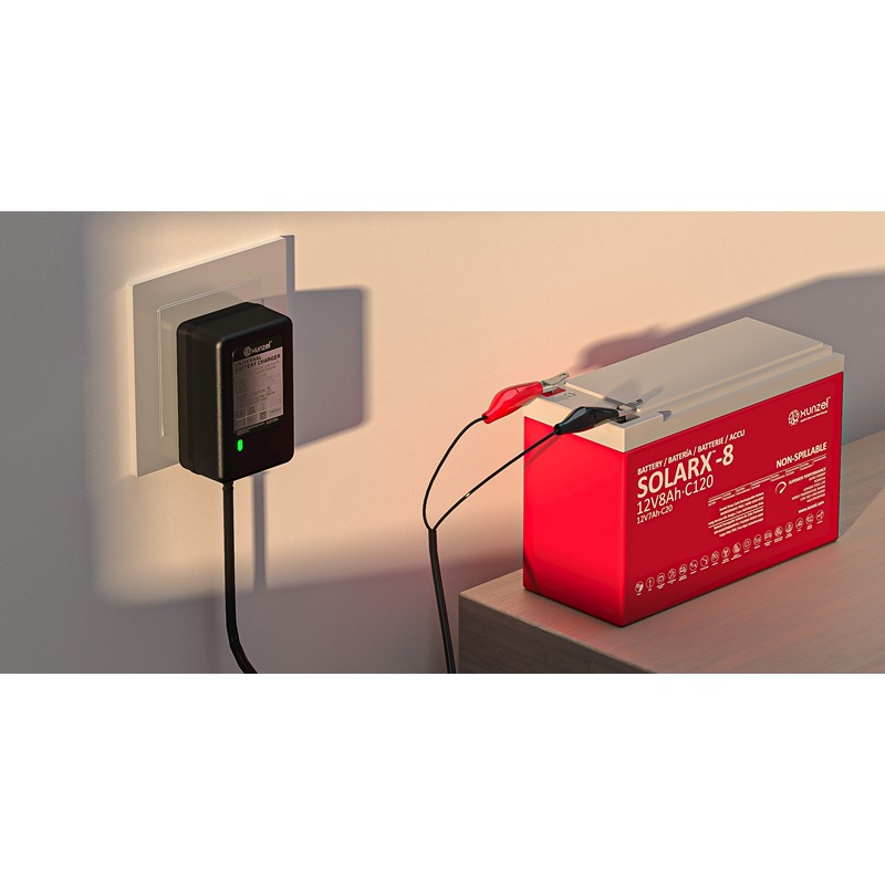 XUNZEL - Carregador Bateria Universal 12V 18W