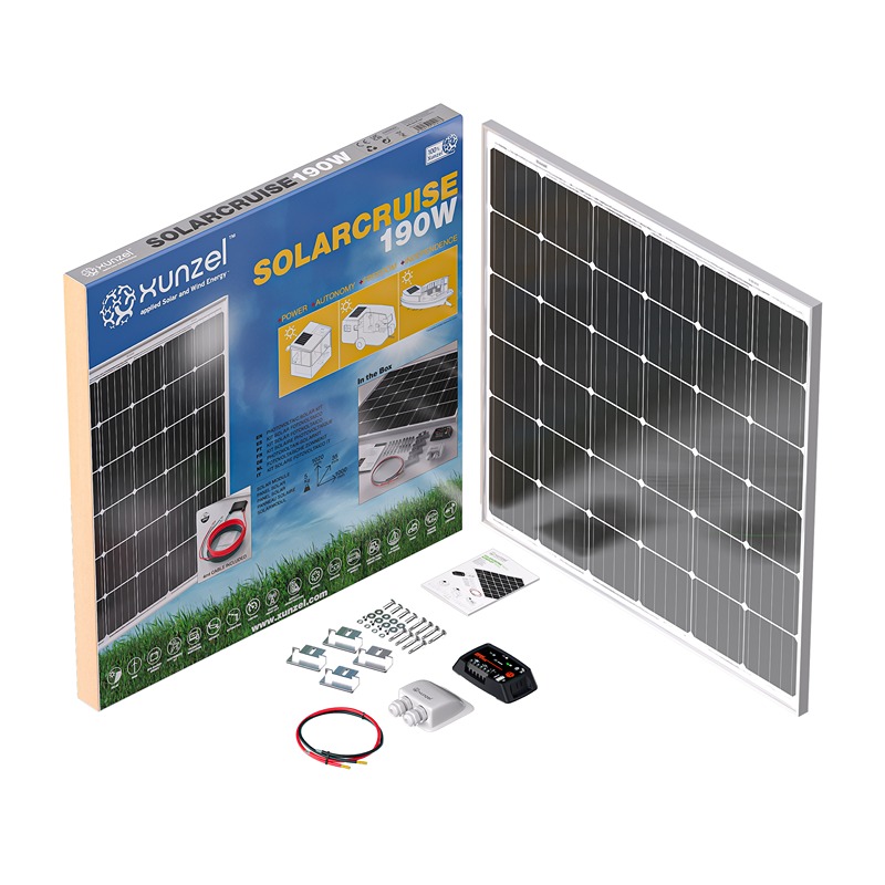 XUNZEL - Kit Solar Solarcruise 190W 12V