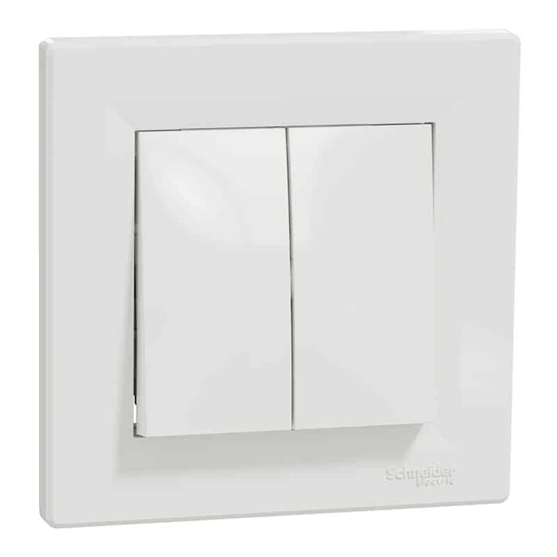 SCHNEIDER - Comutador de Lustre  Branco
