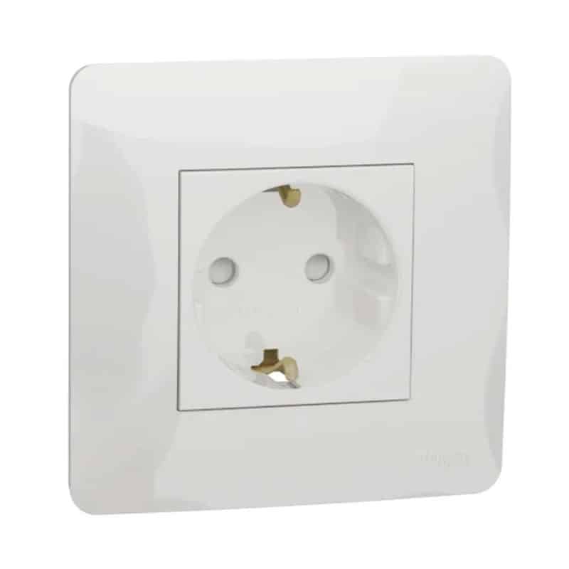 SCHNEIDER - Pack 5 Tomadas 2P+T 16A Branco