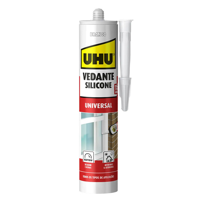 UHU - Silicone Universal Branco 280Ml