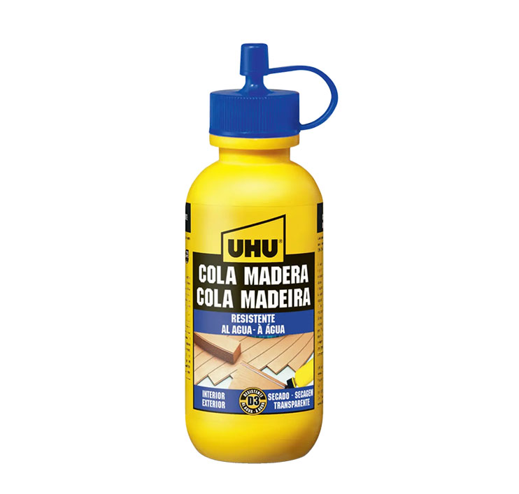 UHU - Cola Madeira Resistente Água 75Gr
