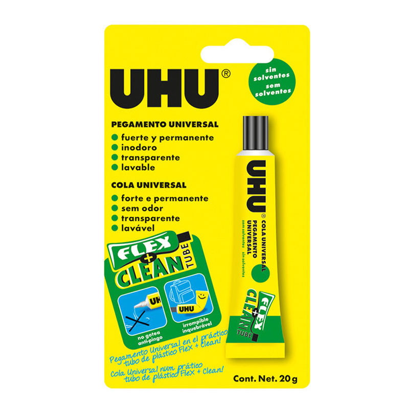 UHU - Cola Universal Flex &amp; Clean 20Ml