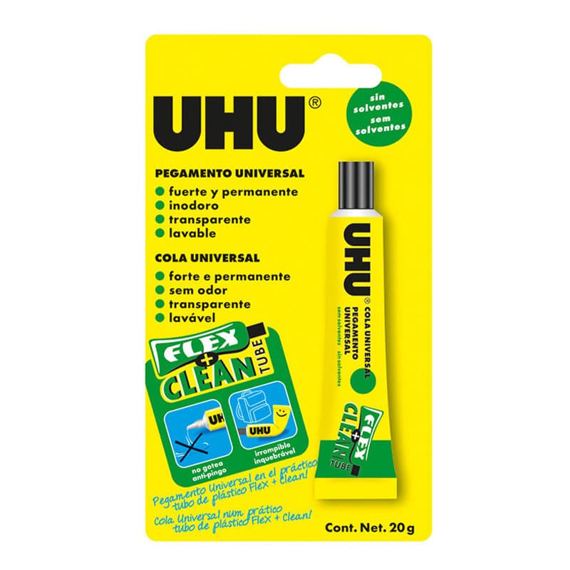 UHU - Cola Universal Flex & Clean 20Ml