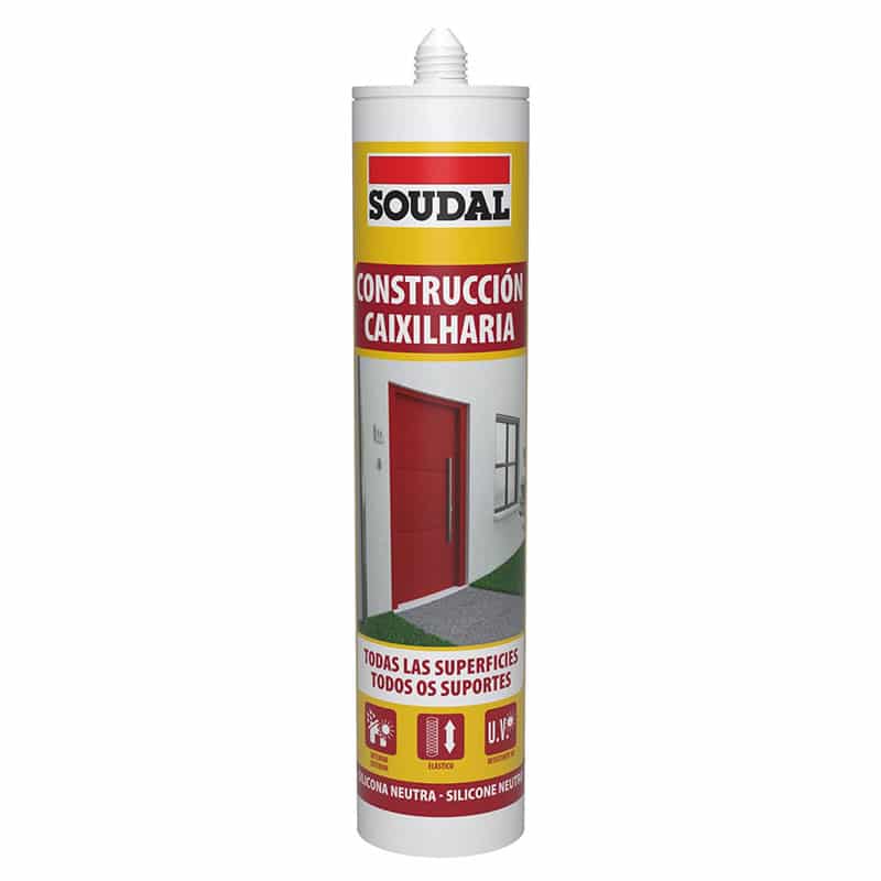 SOUDAL - Silicone Construção Antracite 290Ml