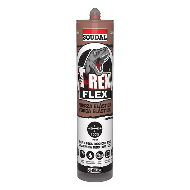 SOUDAL - T-Rex Flex Castanho 290Ml