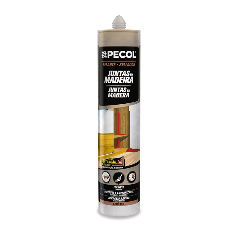 PECOL - Selante Juntas Madeira Pinho 280Ml